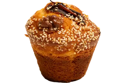 Muffin Jumbo Dates & Walnut 150Gm