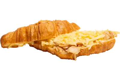 Sandwich Cheese & Mushroom In Croissant 130Gm
