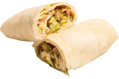 Sandwich Grilled Halloumi Falafel Wrap 290Gm (Brown Tortilla)