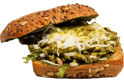 Sandwich Pesto Chicken In Dark Multicereal Panini 260Gm