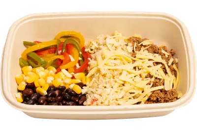 Beef Burrito Bowl with Cauliflower Rice