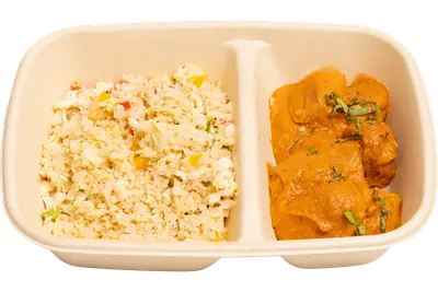 Butter Chicken with Cauliflower Rice