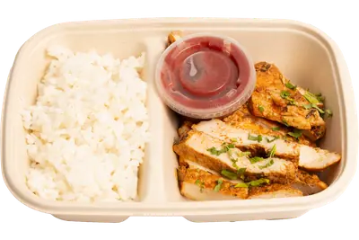 Garlic Rosemary Chicken Cranberries with Risotto