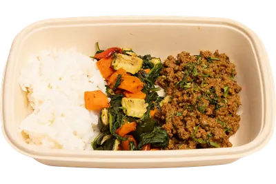 Golden Beef Coconut Curry with Jasmine Rice