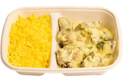 Jordanian Mansaf with Saffron Rice