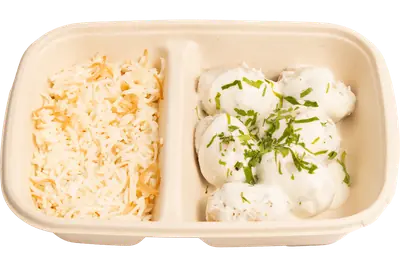 Lebanese Kibbeh Yoghurt with Rice