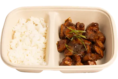 Mandarin Chicken with Jassmine Rice