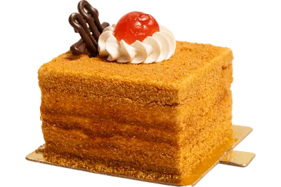 Cake Individual Honey Square 130Gm